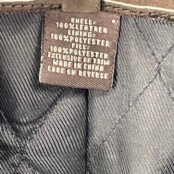 Coach Leather Jacket XL - Picture 3 of 5